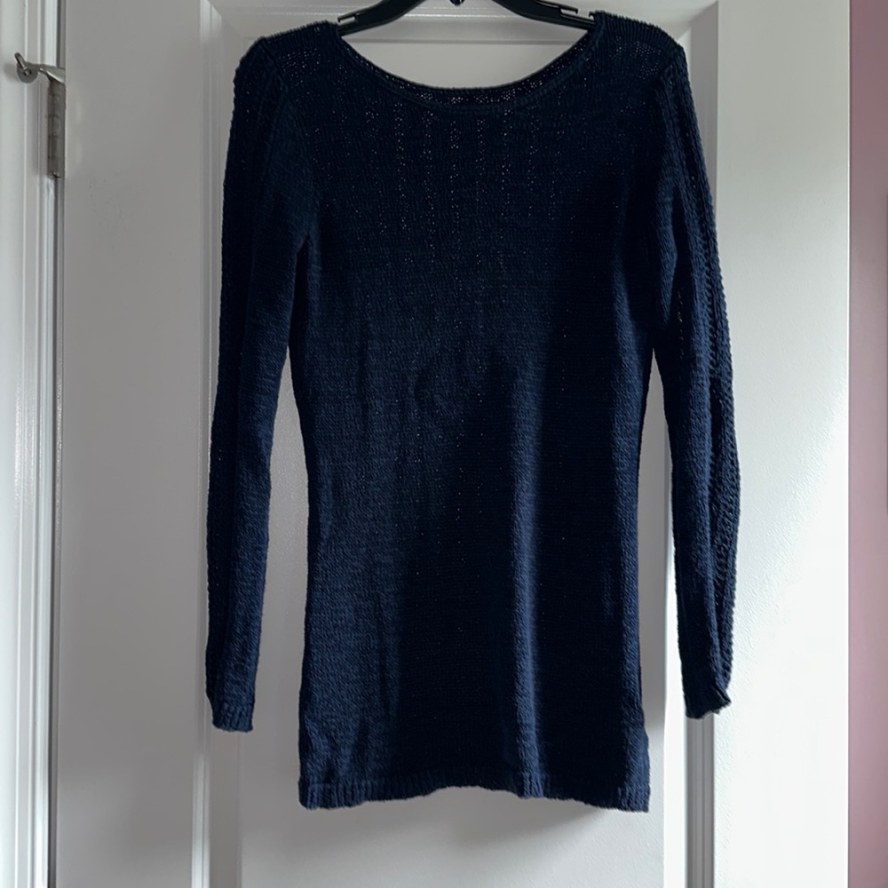 🍀 Navy blue Rachel Zoe sweater